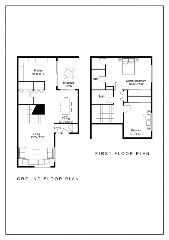 Floor Plans of Verde Vue Apartments in Savannah, GA